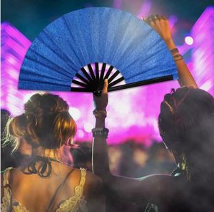 Abanicos Grandes de Lentejuelas de 13 Pulgadas para Bailar en Línea - Product Image 6