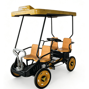จักรยานชมวิว 4 ที่นั่ง ระบบปั่นไฟฟ้าแบบคู่ สำหรับระบบเช่า - Product Image 1
