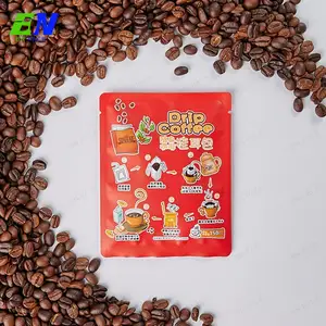 Wholesale Drip Coffee 100g Color Stock Coffee Bag Custom Printing Available