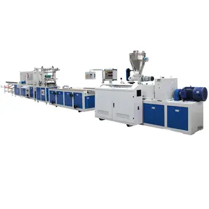 PVC plastic ceiling decorative panel profile extruder machine