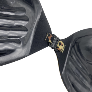 حمالة صدر سيليكون لاصقة عاري الظهر وحمالات بشعار مخصص ، حمالة صدر مثيرة غير مرئية بطباعة فهد - Product Image 3