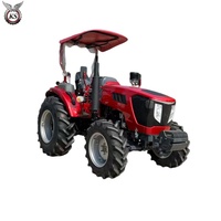 Tractor de Ruedas KESHENG de 50-100 HP, Motor YTO/Weichai, Tracción en las 4 Ruedas, Transmisión por Engranajes, Alta Productividad, Larga Vida Útil, Capacidad para Múltiples Terrenos