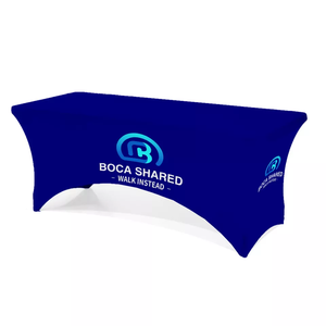 Couverture d'affichage de table en tissu d'exposition personnalisée flexible Fournitures de fête promotionnelles pour les événements - Product Image 2