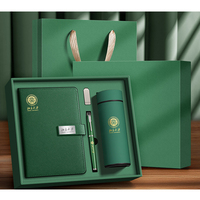 Cadeaux d'affaires promotionnels, bloc-notes A5, clé USB, stylo à bille, recharge de stylo, flacon, bouteille, logo personnalisable, ensemble de cadeaux d'entreprise