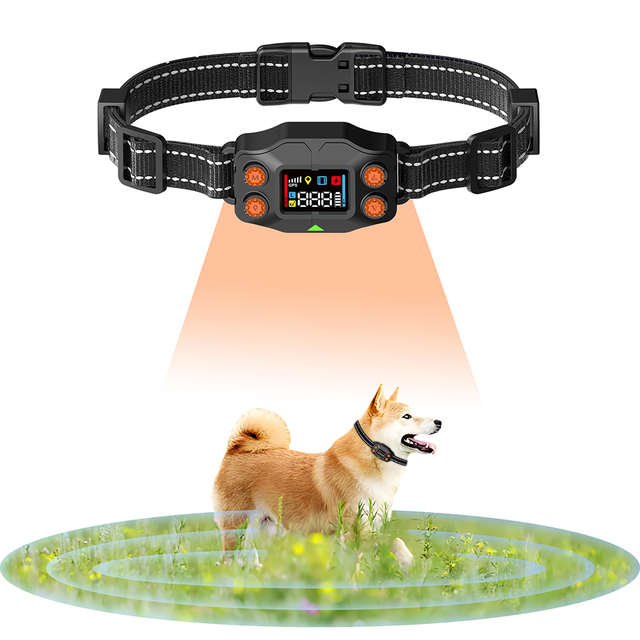 Portable GPS Wireless Dog Fence Satellite Global Positioning Electric Dog Containment System GPS Dog Fence Shock Collar