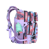 Sac à dos tactique de randonnée et de chasse Mountain Land, imperméable, en nylon 900D camouflage, 45L, système Molle