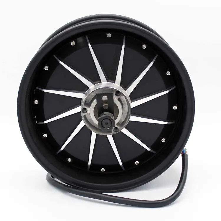 De Motor Is 12 Inch 1500W Dc Waterdichte Borstelloze Wiel Motor Geschikt Voor Elektrische Motorfiets Scooter