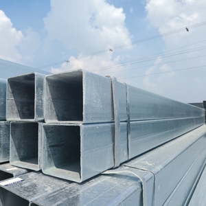 Tùy chỉnh 120mm x 120mm vuông thép mạ kẽm ống 6M/12M gi Ống erw kỹ thuật uốn Hàn <span class=keywords><strong>API</strong></span> ASTM cho cấu trúc - Product Image 2