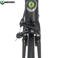 Vélo de route en fibre de carbone 700c, 105 R7000, 11 vitesses, frein V, roues en carbone de 50 mm, vélo de course