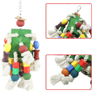 Natural Wood Bird <strong>Toys</strong> Multicolored Wooden Tearing <strong>Parrot</strong> Block <strong>Parrot</strong> <strong>Toys</strong> for African <strong>Grey</strong> <strong>Parrot</strong> - Product Image 4