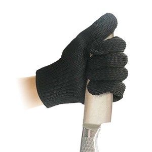 Guantes de soldadura resistentes a cortes con alambre de acero y anillos, con protección completa para el pulgar, no desechables, para soldadura con electrodo. - Product Image 5