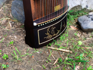 Tiêu Chuẩn Chất Lượng Cao 21 Chuỗi Khắc <span class=keywords><strong>Guzheng</strong></span> Cụ Trung Quốc Zither Nhạc Cụ Bằng Gỗ - Product Image 5