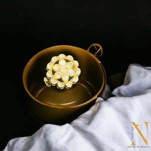 Collection de bagues Moissanite de luxe en argent 925 et plaqué rhodium 925 réglage de lunette élégant bagues fines élégantes pour les fêtes de mariage - Product Image 3