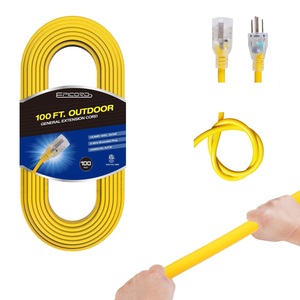 Cable de Extensión para Exteriores con Certificación UL 12/3, Enchufe Estándar Estadounidense - Product Image 1