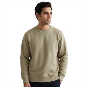 Oversized <b>Velour</b> Hooded Half Zip Men's Solid Color Geometric Texture Long Sleeve Casual Winter 100% Cotton Knitted <b>Sweatshirt</b> - Product Image 1