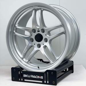 Rines Forjados Bku 5x120 de 18, 19 y 20 Pulgadas, Plateados, Paralelos, de Aleación, para Carreras, para BMW M3 M4 M5 G80 F80 E90 E92 E93 E46 E39 - Product Image 5