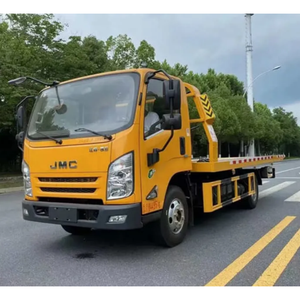 Camión de Remolque JAC 4X2 de 4 Toneladas y 5 Toneladas, de Ángulo Bajo, con <span class=keywords><strong>Plataforma</strong></span> Plana para Transporte de Automóviles, Diésel, Nuevo, Manual, para Recuperación en Carretera - Product Image 6