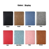 Ensemble de carnets en cuir PU personnalisés en gros, format A5, bloc-notes professionnel, cadeau de bureau, personnalisable avec LOGO