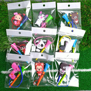 Camiseta de Golf de Venta caliente coreana con logotipo personalizado, accesorios de madera de plástico de bambú antipérdida, cuerda de adornos de dibujos animados - Product Image 1