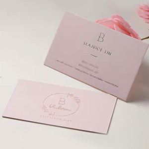 Tarjetas de Presentación Personalizadas de Lujo con Papel Dorado, MOQ Bajo de Fábrica, Tarjetas de Agradecimiento Publicitarias para Pequeñas Empresas - Product Image 2