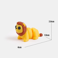 Nouveauté 2026 : 56 modèles d'animaux articulés imprimés en 3D, mini-jouets anti-stress articulés, décorations de micro-paysages, cadeaux de fête
