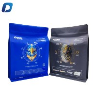 1kg 5kg 10kg Emballage de produit alimentaire imprimé personnalisé de haute qualité à fond plat Sac de riz en plastique Sac de riz en plastique