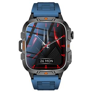 Chất Lượng Cao Người Đàn Ông Thông Minh Đồng Hồ Silicone Thép Ban Nhạc Đèn Pin Không Dây Cuộc Gọi Nhiều Thể Thao Chế độ Tùy Chỉnh Kỹ Thuật Số Thông Minh Đồng Hồ - Product Image 5