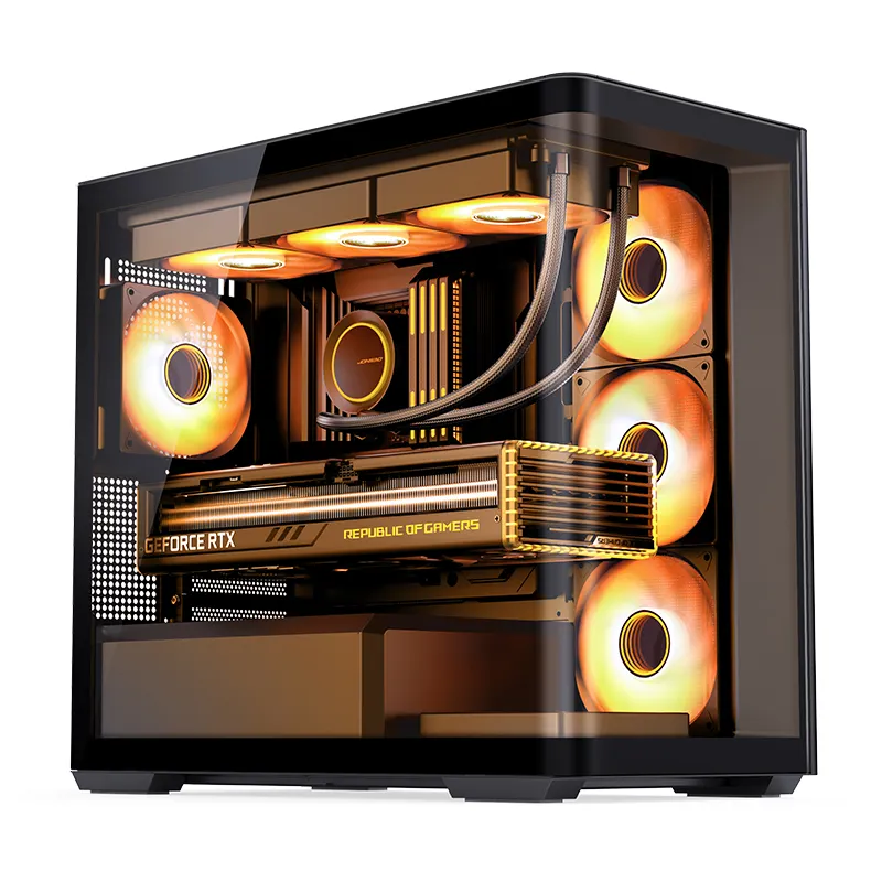 New Released Jonsbo D300 Black WH/BK ATX Gaming Case Pc Full Towers Computer Cases Gaming