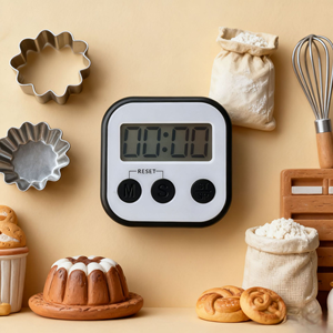 นาฬิกา<span class=keywords><strong>จับเวลา</strong></span>ครัวดิจิตอลขนาดเล็ก สีสันสดใส แม่เหล็กแรงสูง พร้อมรูแขวน ตั้งเวลาได้ นับถอยหลัง นับขึ้น ใช้สำหรับเรียนและทำงาน - Product Image 4