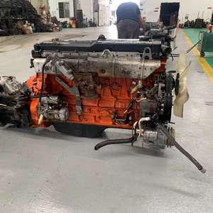 6 cilindros de <span class=keywords><strong>segunda</strong></span> <span class=keywords><strong>mano</strong></span> I suzu 6HE1 motor diésel Boutique usado para camiones - Product Image 3