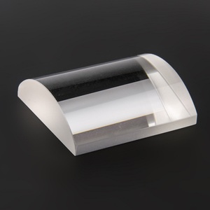 Venda quente Produtos Meio Rod <span class=keywords><strong>Plano</strong></span> Convexo Cilíndrico Lente Cilindro Lente De Vidro - Product Image 6