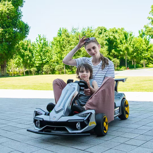 Drift Kart eléctrico recargable de cuatro ruedas <span class=keywords><strong>para</strong></span> niños de nuevo diseño, 24V, carreras, paseo en coches de juguete con Control remoto <span class=keywords><strong>para</strong></span> niños y <span class=keywords><strong>niñas</strong></span> - Product Image 5