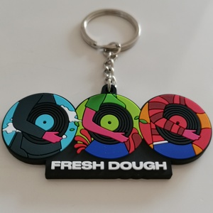 Customized Promotional Cute Soft PVC Rubber Key Ring Key Chain <strong>Keychain</strong>, Rubber <strong>Keyring</strong>, <strong>Silicone</strong> Key Chain - Product Image 2