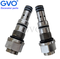 Válvula de Viaje GVO, Válvula de Seguridad Hidráulica, Válvula de Alivio de Presión, Válvula de Control, Piezas para Excavadora Ishikawajima 135 150 155