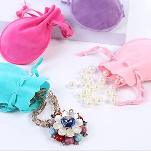 Bolsa de Terciopelo Ecológica Personalizada de 9*12cm, Bolsa de Joyería Colorida para Empaque de Joyas con Logotipo - Product Image 6