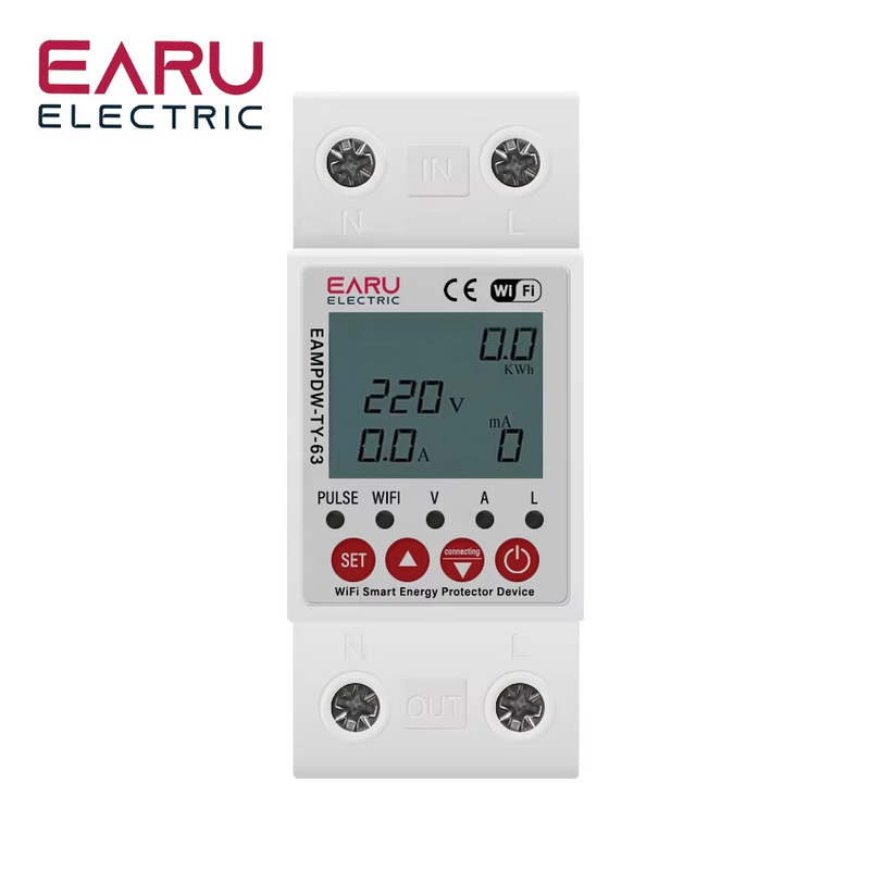 2P 63A 230V Tuya WiFi Smart
