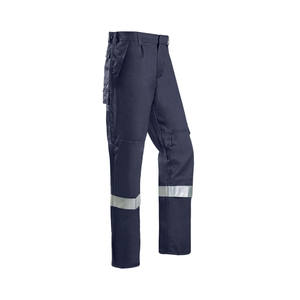 Pantaloni Cargo in poliestere riflettenti di sicurezza ad alta visibilità di alta qualità personalizzati per uso operaio - Product Image 2