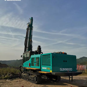 Plate-forme de forage sur chenilles à ancre intégrée SWDE152 pour l'exploitation minière avec dépoussiérage et compresseur d'<span class=keywords><strong>air</strong></span> état neuf et utilisé disponible - Product Image 1