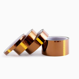 Bande adhésive de <span class=keywords><strong>film</strong></span> de polyimide de Silicone antistatique masquage de bande de <span class=keywords><strong>Goldfinger</strong></span> pour l'application électrique d'impression 3D de soudure de carte PCB - Product Image 1