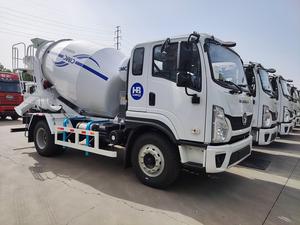 CIMC LINYU 4x2 Diesel Camion Malaxeur Camion Toupie Bétonnière Camion 5CBM Bétonnière Camion - Product Image 3