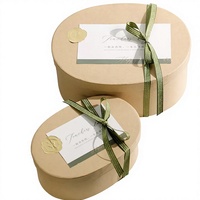 Boîte cadeau rigide écologique recyclable pour la Saint-Valentin, nouveaux matériaux d'emballage pour fleuristes, emballage de bouquet de fruits, élégant et stylé