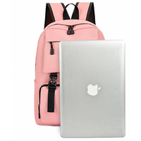 Ensemble 4 pièces de sacs à dos de collège pour adolescent à la mode bon marché, nouveau design