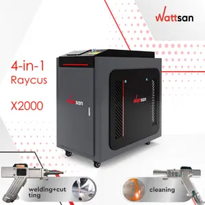 Wattsan 3-in-1 Raycus güçlü yeni nesil 1000w 1500w 2000w lazer KAYNAK MAKINESİ metal 3 in 1 1500w