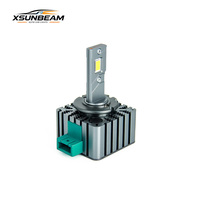 Faros LED D3S de 4.ª Generación para Automóviles, Alto Lumen 6500K, DC45V, Certificación CE, Impermeables