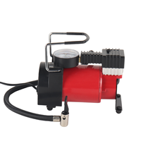 Kede HC651B 12V 24V Portable Tire Inflator Air Compressor with Pressure Monitor and Fast Inflate