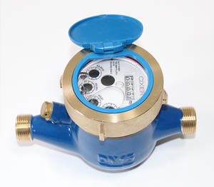 Oem tùy chỉnh giá cả cạnh tranh Brass R160 lỏng-niêm phong đa máy bay phản lực bán khô DN15-50 Đồng hồ nước - Product Image 3