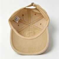 Casquette de baseball en coton lavé avec broderie cœur et étoile, boucle métallique réglable, chapeau de soleil vintage à visière incurvée pour femme