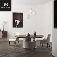 Table à manger en marbre, luxe, haute qualité, durable, élégante, pour salle à manger, appartements et meubles de maison