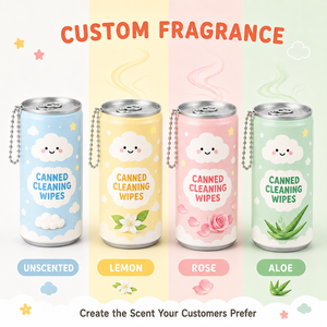 Salviette Umidificate Personalizzate in Mini Contenitore a Forma di Portachiavi Cartoon, Salviette Portatili per <span class=keywords><strong>Ragazze</strong></span> - Product Image 6