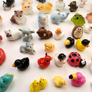 ของตกแต่งตู้ไม้น้ำขนาดเล็ก รูปสัตว์ป่าต่างๆ เช่น แมว นก สุนัข หมี เป็ด ของประดับตกแต่งบ้าน งานเรซิ่น งานฝีมือ ตกแต่งภายในรถยนต์ - Product Image 4